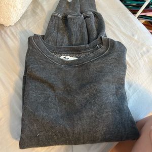Heather grey crewneck from hollister
